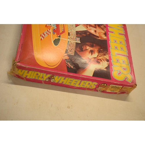 331 - Whirly Wheelers battery-powered cycling game by Palitoy Parker. Untested. Please check the photos as... 