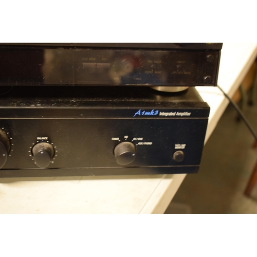 371 - A collection of Hi Fi and audio equipment to include Cambridge Audio A5 integrated amplifier x 2, Ca... 