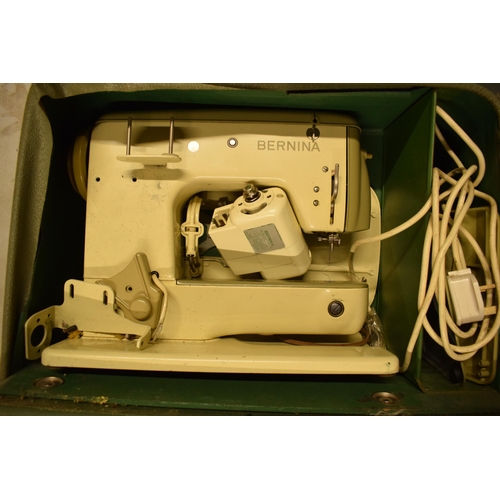 374 - Vintage cased Bernina Model 700 sewing machine with instructions. Untested.