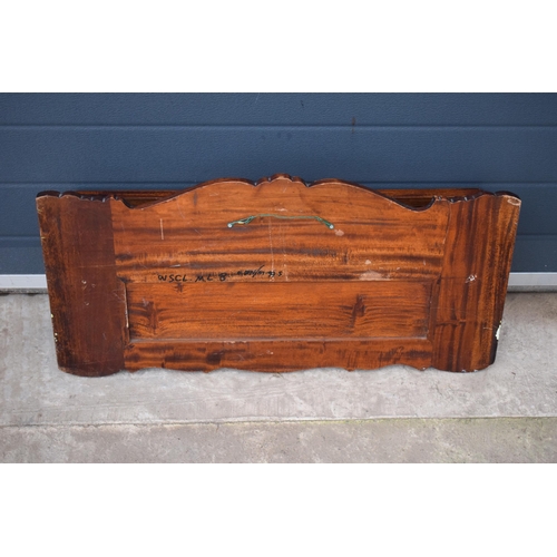 404 - An early 20th century wooden shelving unit / spice shelf with carved decoration and turned features.... 