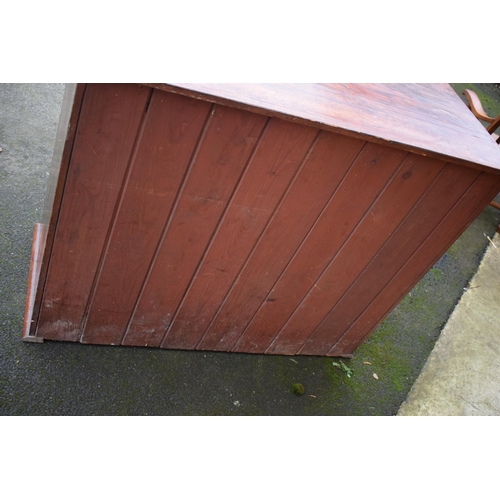 409 - Late 19th / early 20th century chest of 3 drawers with turned drawer handles. 106 x 46 x 87cm tall. ... 