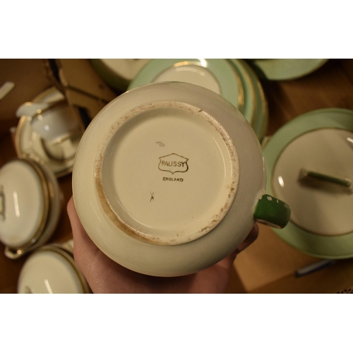 64 - A collection of dinner ware to include Wedgwood and Co regal style items to include tureens and a gr... 