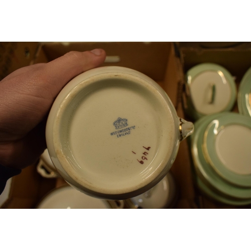 64 - A collection of dinner ware to include Wedgwood and Co regal style items to include tureens and a gr... 