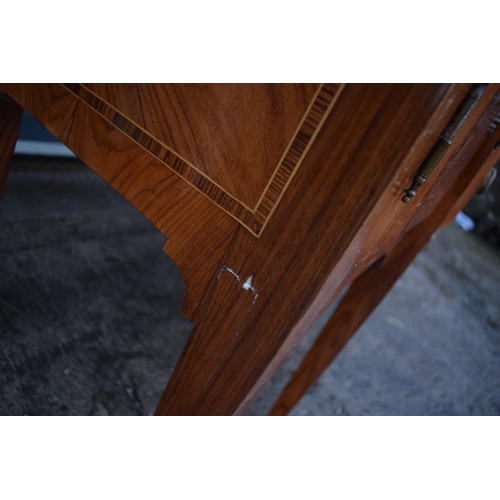 310 - Quality reproduction Louis XVI style sideboard with over and under drawers flanked by cabinets with ... 