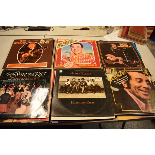 240 - A collection of easy-listening and other genres of 12'' vinyls to include Doris Day, Pam Ayres, Soun... 