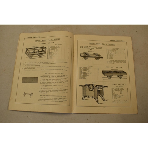 252 - Primus Engineering 1916 catalogue (1915 version with 1916 insert). Covers spine repaired with archiv... 