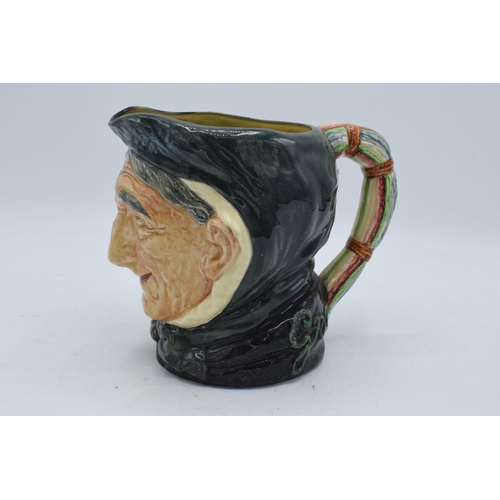 80 - Large Royal Doulton character jug 'Toothless Granny'. In good condition with no obvious damage or re... 