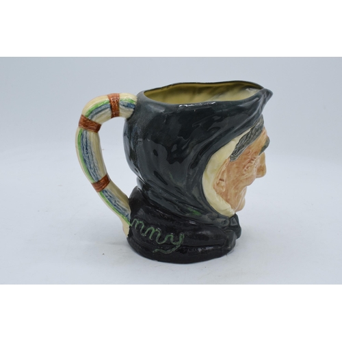 80 - Large Royal Doulton character jug 'Toothless Granny'. In good condition with no obvious damage or re... 