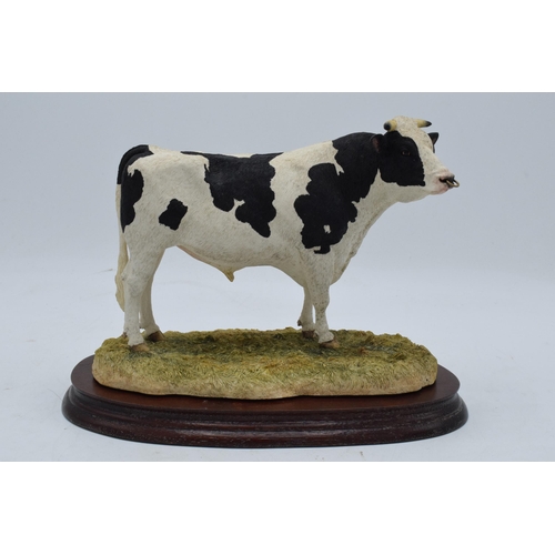 96 - Border Fine Arts Holstein Bull B0308 933/1750 with 'Kirsty' signature. In good condition with no obv... 