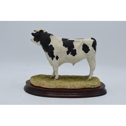 96 - Border Fine Arts Holstein Bull B0308 933/1750 with 'Kirsty' signature. In good condition with no obv... 