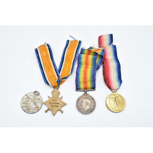 231 - A collection of World War One (WW1) medals to include The 1914-1915 GV medal, 1914-1918 GV medal and... 