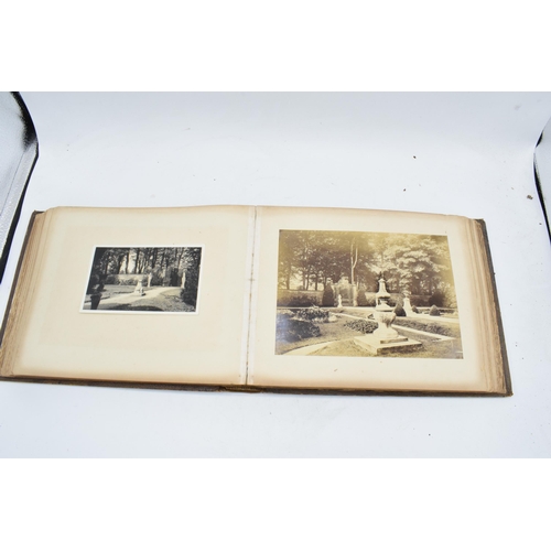 224A - Local interest / ephemera: A pair of photo albums with extensive photos of the Keele Hall estate own... 