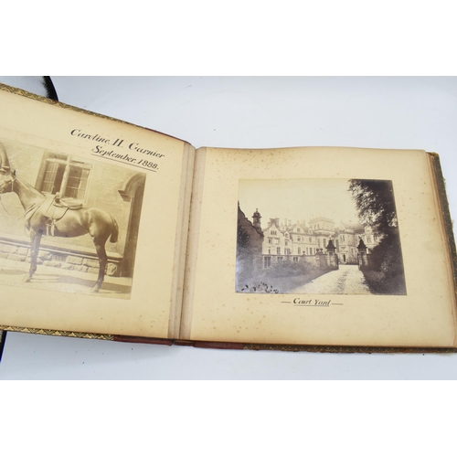 224A - Local interest / ephemera: A pair of photo albums with extensive photos of the Keele Hall estate own... 