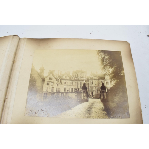 224A - Local interest / ephemera: A pair of photo albums with extensive photos of the Keele Hall estate own... 