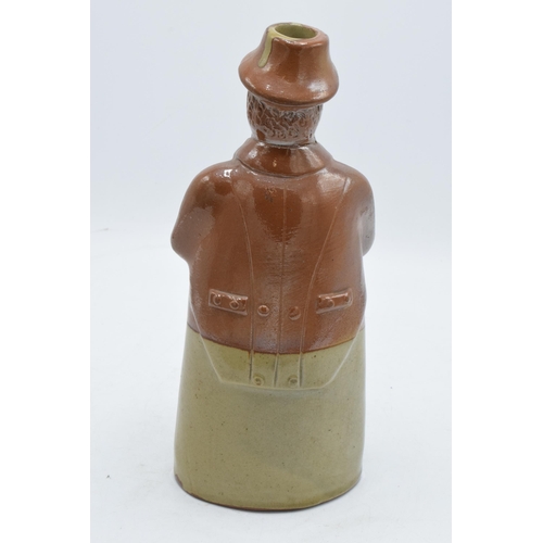 51 - A 19th century 'Old Tom' stoneware flask. Unmarked. Generally in good condition with no damage or re... 