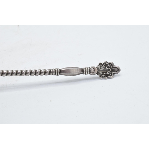 225V - A large Soviet Russian silver spoon Kiev 1964. 54.5 grams. 19cm long.