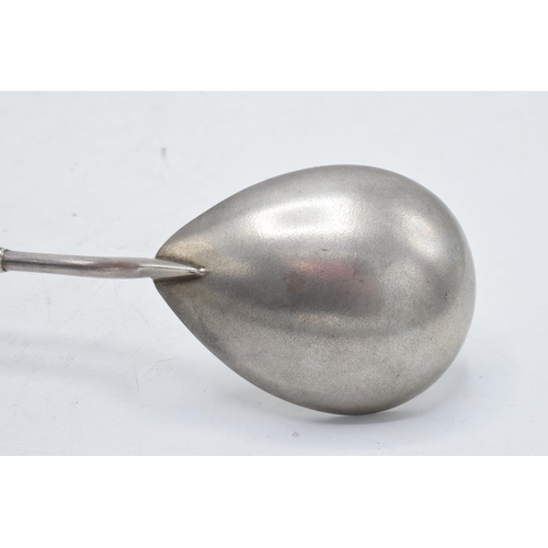 225V - A large Soviet Russian silver spoon Kiev 1964. 54.5 grams. 19cm long.