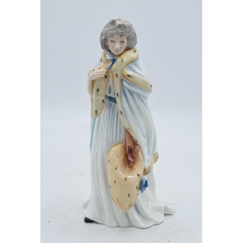 114 - Royal Doulton figure Eliza Farren Countess of Derby HN3442 limited edition 23cm tall. In good condit... 