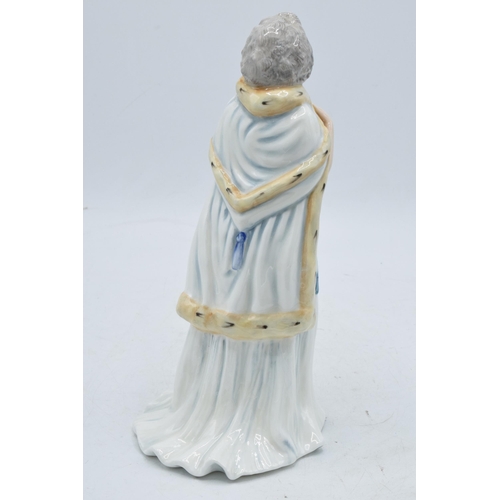 114 - Royal Doulton figure Eliza Farren Countess of Derby HN3442 limited edition 23cm tall. In good condit... 