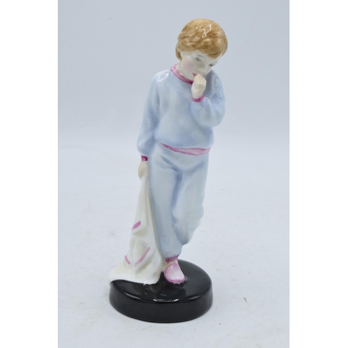 120 - Royal Doulton figure Sleepy Darling HN2953. 19cm tall. In good condition with no obvious damage or r... 