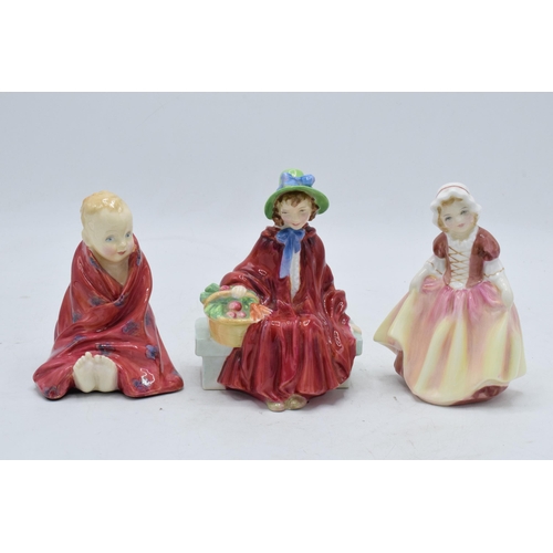 121 - Royal Doulton figures Linda HN2106, Dinky Do HN2120 and This Little Pig HN1798 (3). In good conditio... 