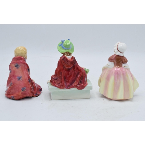 121 - Royal Doulton figures Linda HN2106, Dinky Do HN2120 and This Little Pig HN1798 (3). In good conditio... 