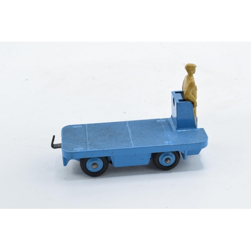 331 - Dinky No. 400 BEV Electric Truck. Blue with light blue hubs. VGC with minor wear. Box good.