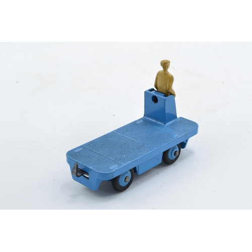 331 - Dinky No. 400 BEV Electric Truck. Blue with light blue hubs. VGC with minor wear. Box good.