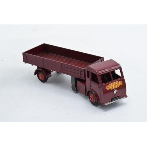 335 - Boxed Dinky Toys No.421 electric articulated lorry in maroon with red hubs and British Railways sign... 