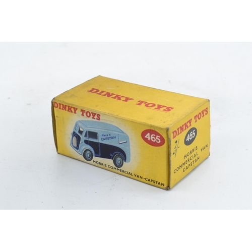 337 - Boxed Dinky Morris Commercial Van - Capstan No 465. GC, BGC.