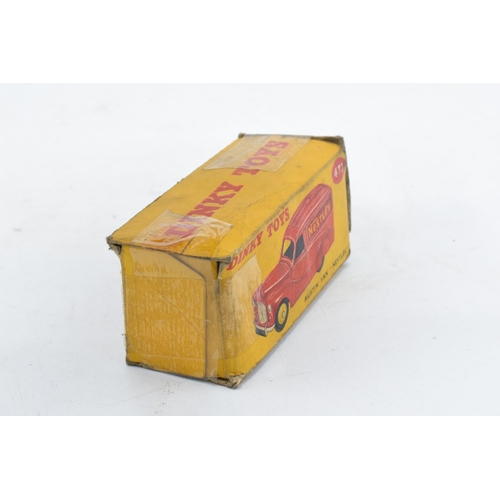 338 - Boxed Dinky Austin Van 'Nestles' No 471. Box taped. In good condition with some evidence of use and ... 