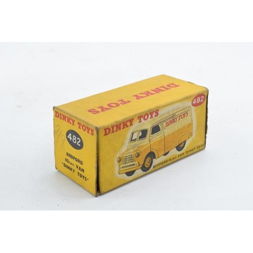 339 - Boxed Dinky Toys No.482 'Dinky Toys' Bedford Van. In good condition with some evidence of use and pl... 