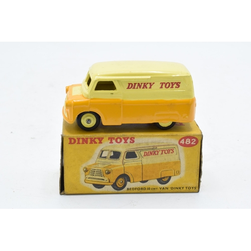 339 - Boxed Dinky Toys No.482 'Dinky Toys' Bedford Van. In good condition with some evidence of use and pl... 