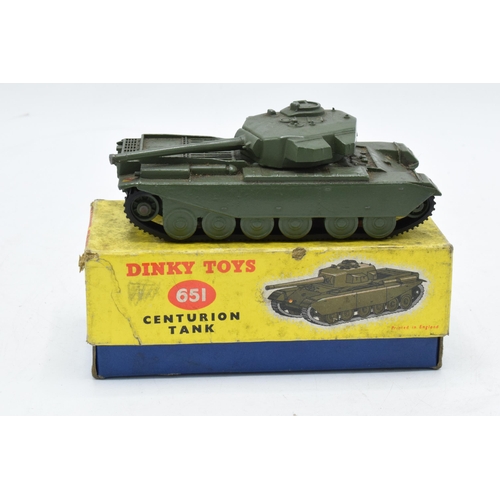 342 - Boxed Dinky Toys 651 Centurion Tank. In good condition with some evidence of use and play-wear such ... 