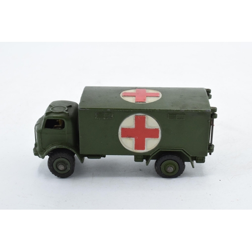 343 - Boxed Dinky Toys 626 Military Ambulance. In good condition with some evidence of use and play-wear s... 