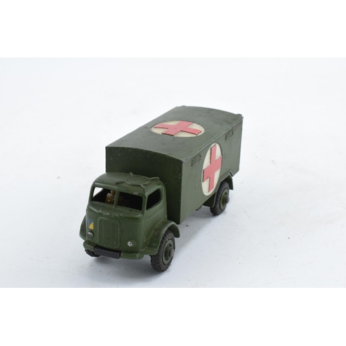 343 - Boxed Dinky Toys 626 Military Ambulance. In good condition with some evidence of use and play-wear s... 