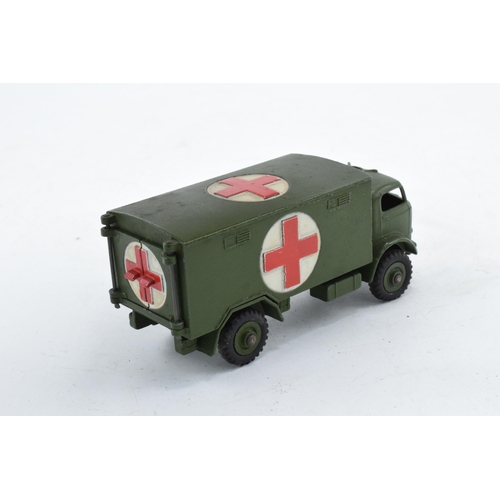 343 - Boxed Dinky Toys 626 Military Ambulance. In good condition with some evidence of use and play-wear s... 