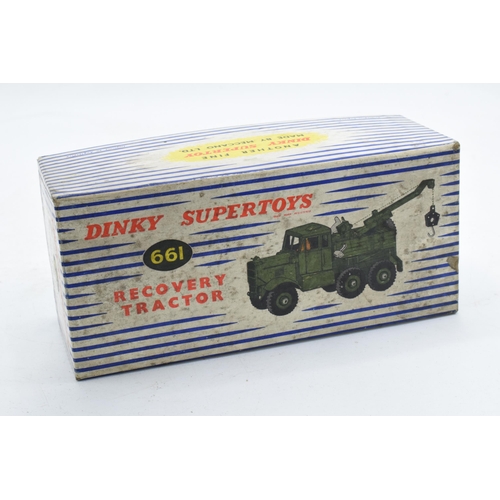 346 - Boxed Dinky Supertoys 661 Recovery Tractor. In good condition with some evidence of use and play-wea... 