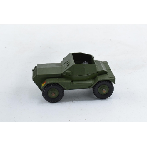 351 - Boxed Dinky Toys 673 Scout Car. In good condition with some evidence of use and play-wear such as sm... 