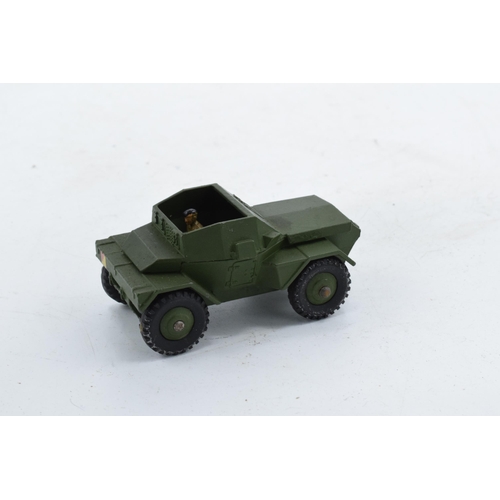 351 - Boxed Dinky Toys 673 Scout Car. In good condition with some evidence of use and play-wear such as sm... 