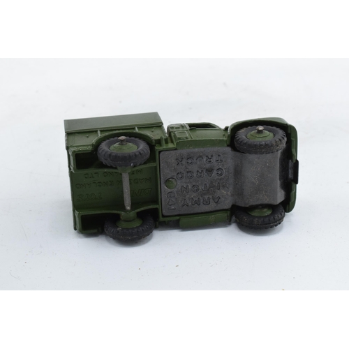 352 - Boxed Dinky Toys Army 1-Ton Cargo Truck 641. In good condition with some evidence of use and play-we... 