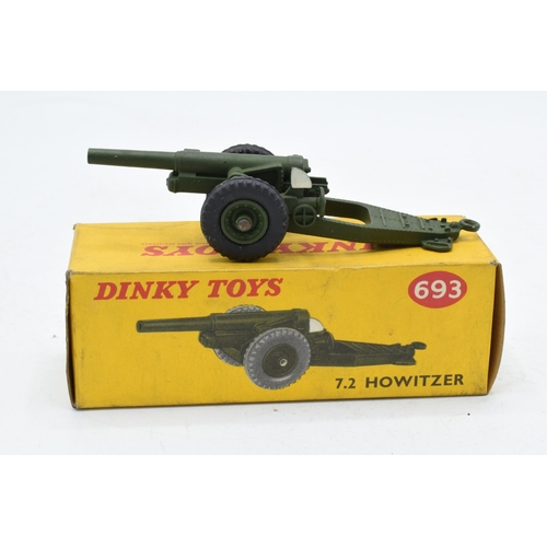 359 - Boxed Dinky Toys 693 7.2 Howitzer. In good condition with some evidence of use and play-wear such as... 