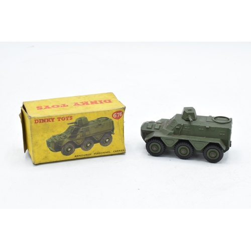 360 - Boxed Dinky Toys 676 Armoured Personnel Carrier. In good condition with some evidence of use and pla... 