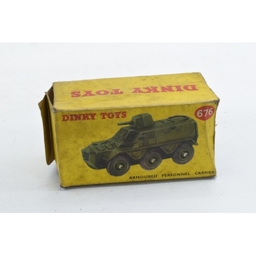 360 - Boxed Dinky Toys 676 Armoured Personnel Carrier. In good condition with some evidence of use and pla... 