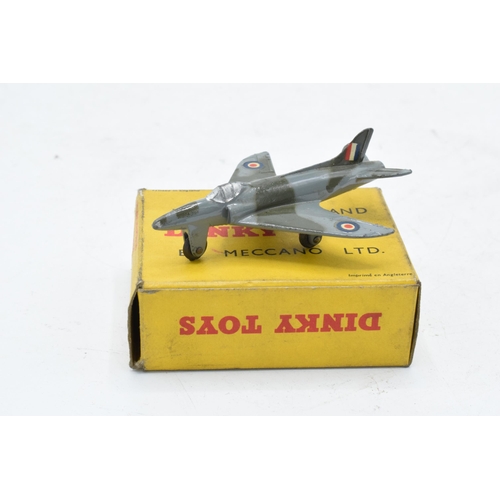 366 - Boxed Dinky Toys 734 Supermarine 'Swift' Fighter. Some evidence of use and play-wear such as small p... 