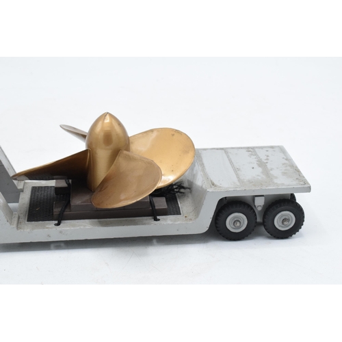 373 - Boxed Dinky Supertoys 986 Mighty Antar Low Loader With Propeller. Some evidence of use and play-wear... 