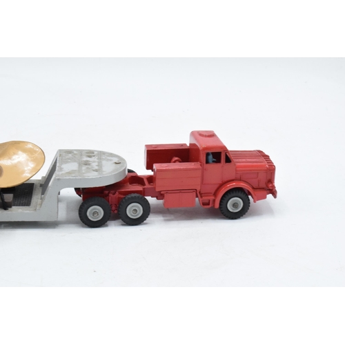 373 - Boxed Dinky Supertoys 986 Mighty Antar Low Loader With Propeller. Some evidence of use and play-wear... 