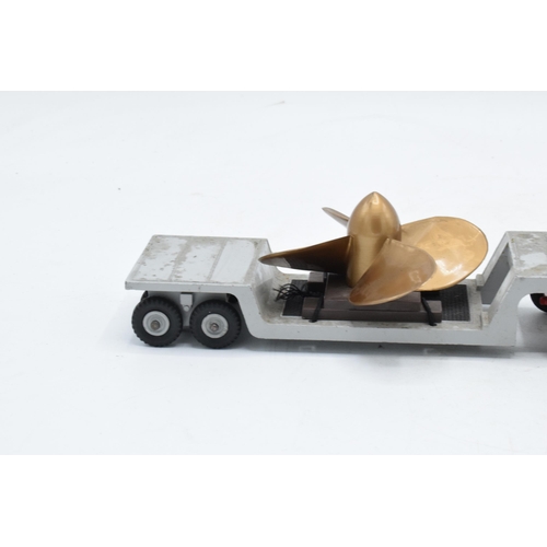 373 - Boxed Dinky Supertoys 986 Mighty Antar Low Loader With Propeller. Some evidence of use and play-wear... 