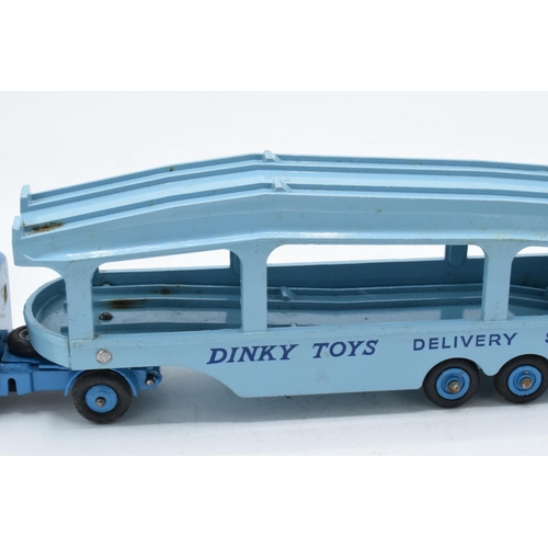 374 - Boxed Dinky Supertoys 982 Pullmore Car Transporter with Detachable Loading Ramp. Some evidence of us... 