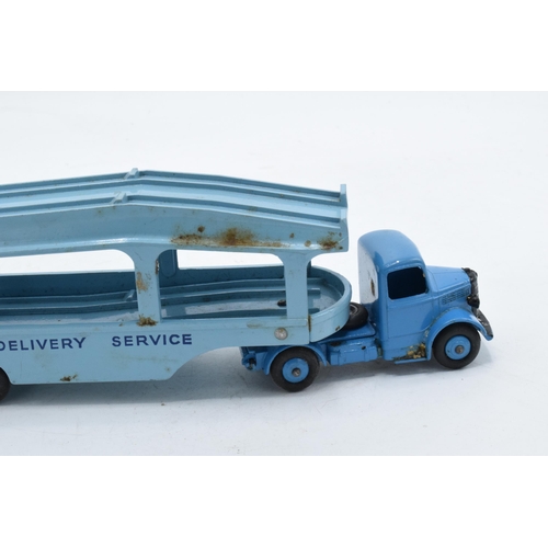 374 - Boxed Dinky Supertoys 982 Pullmore Car Transporter with Detachable Loading Ramp. Some evidence of us... 